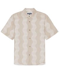 Frescobol Carioca - Castro Cabana Stripe Linen Classic Shirt - Lyst