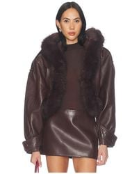 retroféte - Jia Leather Jacket - Lyst