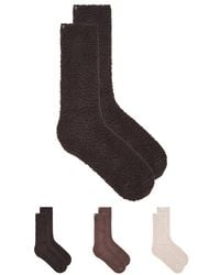 Barefoot Dreams - X Revolve Cozychic 3 Pair Sock Set - Lyst