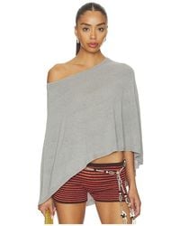 SNDY'S - X Revolve Misty Knit Poncho - Lyst