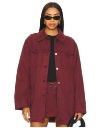 AFRM - The Belted Workwear Jacket - Lyst