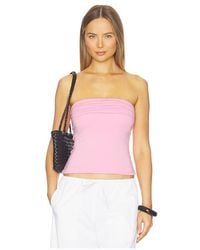geel - Mila Tube Top - Lyst