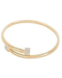 BaubleBar - Pave Single Wrap Cuff - Lyst