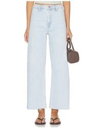 Pistola - Penny Crop High Rise Wide Leg Jeans - Lyst