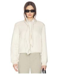 Line & Dot - Agnes Scarf Bomber Jacket - Lyst