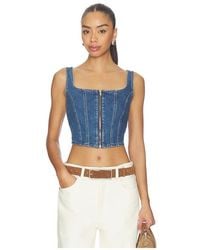 Levi's - Seamed Zip Bustier - Lyst