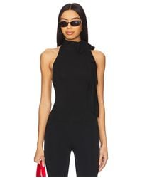 superdown - Genevieve Top En Color Negro Talla (También En M, S, Xl, Xs, Xxs) - Lyst