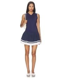 Nubyen - Gordes Polo Neck Tennis Skort Dress - Lyst