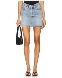 Agolde - V-Waist Mini - Lyst