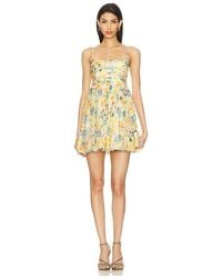 Astr - Bubble Skirt Mini Dress - Lyst