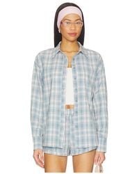 MORE TO COME - Thatcher Button Down Top - Lyst