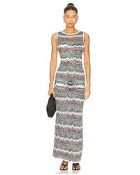Missoni - Ärmelloses, Langes Kleid - Lyst