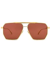 Bottega Veneta - Light Ribbon Pilot Sunglasses - Lyst
