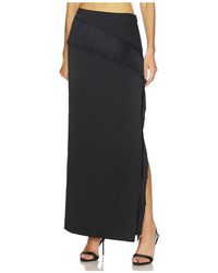 SRG - Sandra Silk Skirt - Lyst