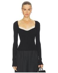 L'academie - Eugene Long Sleeve Top - Lyst