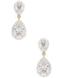 Shashi - Pear Georgian Cut Earrings - Lyst