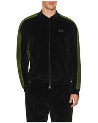 Needles - Rib Collar Track Jacket Cpe Velour - Lyst
