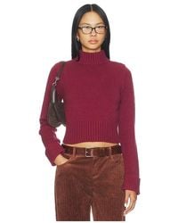 Frankie's Bikinis - Laurel Cloud Knit Turtleneck Sweater - Lyst