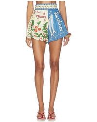 Agua Bendita - Nalia Basket Short - Lyst