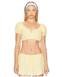 GUIZIO - Ravello Gingham Top - Lyst