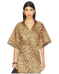 Zimmermann - Coco Beaded Fringe Shirt - Lyst