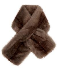 Lovers + Friends - Faux Mink Scarf - Lyst