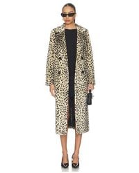 House of Harlow 1960 - X Revolve Perry Faux Fur Coat - Lyst