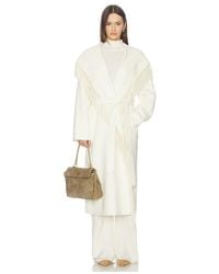 SABLYN - Charli Hooded Coat With Fringe - Lyst