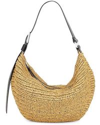 AllSaints - Luna Paper Shoulder Bag - Lyst