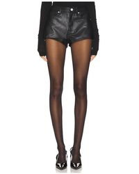 Blank NYC - Faux Leather Hot Shorts - Lyst