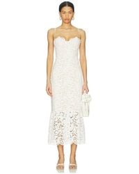 Lovers + Friends - Teagan Midi Dress - Lyst