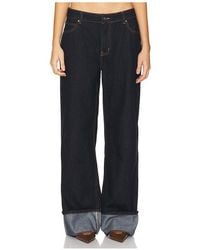 Lioness - Top Model Cuffed Jeans - Lyst