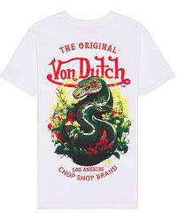 Von Dutch - Snake Graphic Tee - Lyst