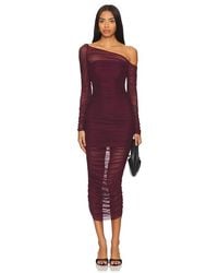 SER.O.YA - Midi-Kleid Chantae - Lyst