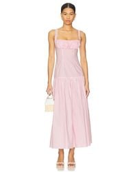ROWEN ROSE - Kleid Mit Niedriger Taille - Lyst