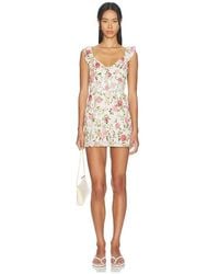 Alice + Olivia - Gemma Ruffle Romper - Lyst