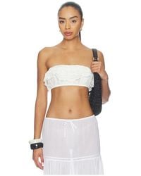 Free People - Flirty Frill Bandeau - Lyst