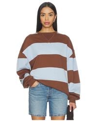 Free People - Classic Stripe Crew Wide - Lyst
