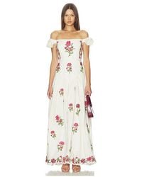 Agua Bendita - Vestido Siembra En Color Ivory Talla (También En M, S, Xl, Xs) - Lyst