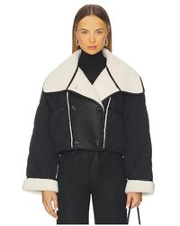 Blank NYC - Cropped Faux Leather Jacket - Lyst