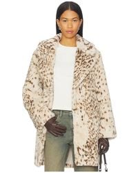 Lamarque - Linnea Faux Fur Coat - Lyst