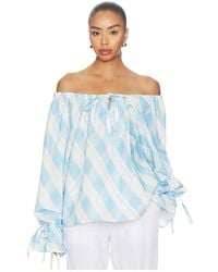 Sleeper - Cha-Cha Lounge Blouse - Lyst