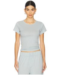 ÉTERNE - Fitted Crewneck Short Sleeve T-Shirt - Lyst