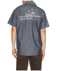 Filson - Embroidered Chambray Shirt - Lyst