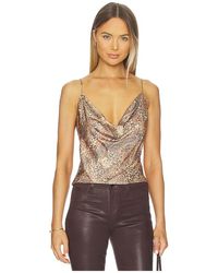 L'Agence - 'Agence Camisola De Cuello Con Capucha Calista En Color Marrón Talla (También En Xxs, Xs, S, M) - Lyst
