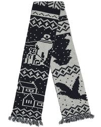 Beams Plus - Muffler Jacquard Nordic Pattern Scarf - Lyst