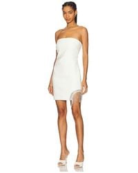 Cinq À Sept - Rhinestone Fringe Mini Sammy Dress - Lyst
