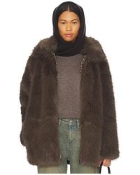 Sanctuary - Carmen Fur Coat - Lyst
