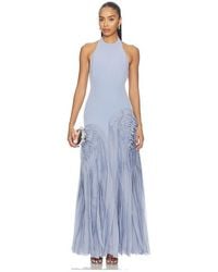 AMUR - Elani Pleated Gown - Lyst