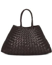 Dragon Diffusion - Bolso Tote Pequeño Santa Croce En Color Marrón Talla - Lyst